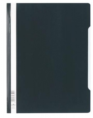 Rýchloviazač, PP, A4+, DURABLE, čierny