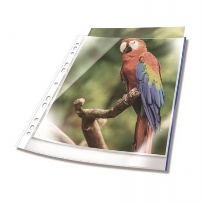 Euroobal, PP, A4, 80 mikr., DURABLE "Prémium", modrý