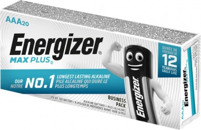 Batéria, AAA mikro, 20 ks, ENERGIZER "Max Plus"