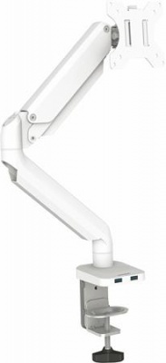 Držiak na monitor pre jeden monitor, FELLOWES „Platinum Series™ Single“, biely