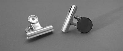 Klip na dokumenty, 38 mm, magnetický