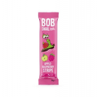 Ovocný plátok, 14 g, BOB SNAIL, jablko-malina