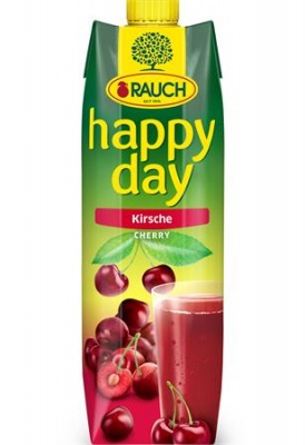 Ovocná šťava, 100%, 1 l, RAUCH "Happy day", amarena višňa