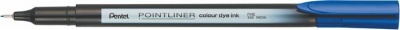 Liner, 0,4 mm, PENTEL "Pointliner", tmavomodrý