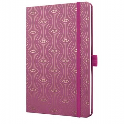 Diár, A5, týždenný, 2026, tvrdá obálka, SIGEL "Jolie", Mystic Mauve