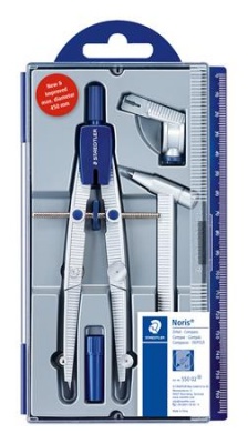 Kružidlo, sada, precízne, 4-kusové, STAEDTLER "Noris 550 02"