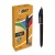 Guľôčkové pero, 0,32 mm, stláčací mechanizmus, 4 farby, BIC "4 Colours Pro"