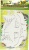 Kreatívna maska 6 ks, biela, FOLIA, lesné zvieratá