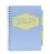Špirálový zošit, A4, linajkový, 100 strán, PUKKA PAD,  "Pastel project book", mix farieb