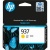 4S6W4NE Atramentová náplň pre tlačiarne OfficeJet Pro 9120e, 9130e, HP 937, žltá, 800 strán