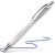 Guľôčkové pero, 0,7 mm, stláčací mechanizmus, SCHNEIDER "Slider Rave XB", strieborná sivá